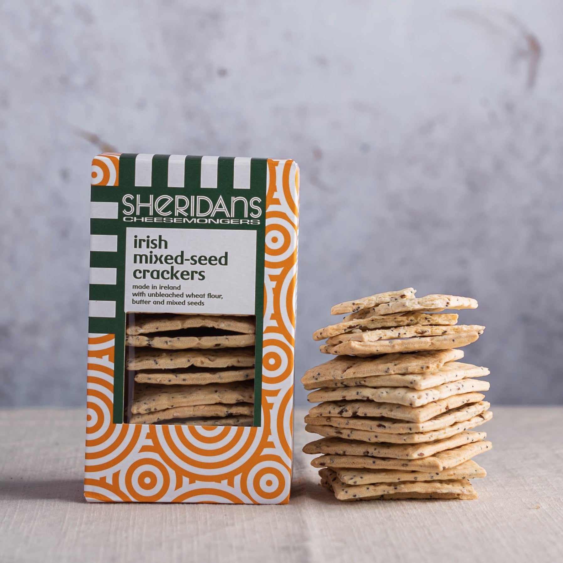 Sheridans Mixed Seed Crackers – London Cheesemongers