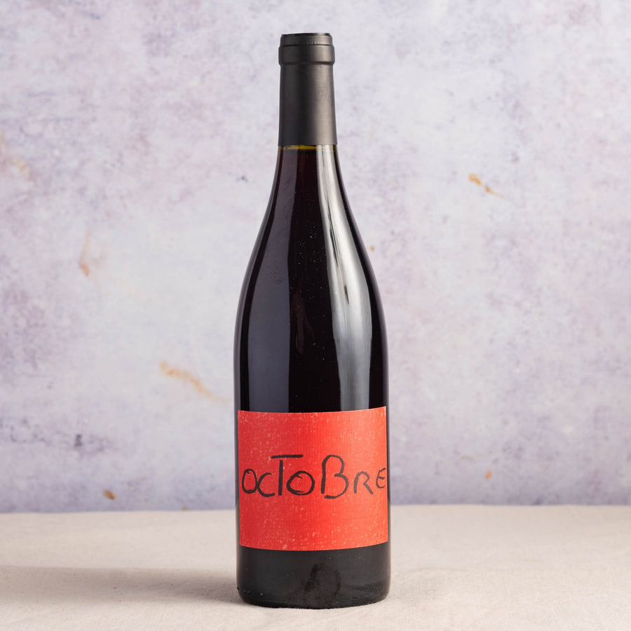 A 75cl bottle of Foulards VDF 'Cuvee d’Octobre' French red wine.